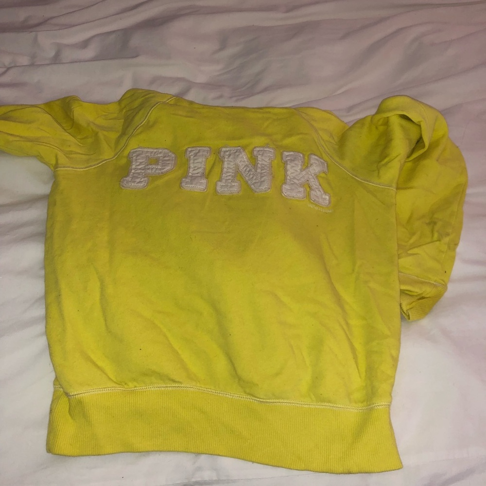 PINK Pull Over Hoodie Sweatshirt